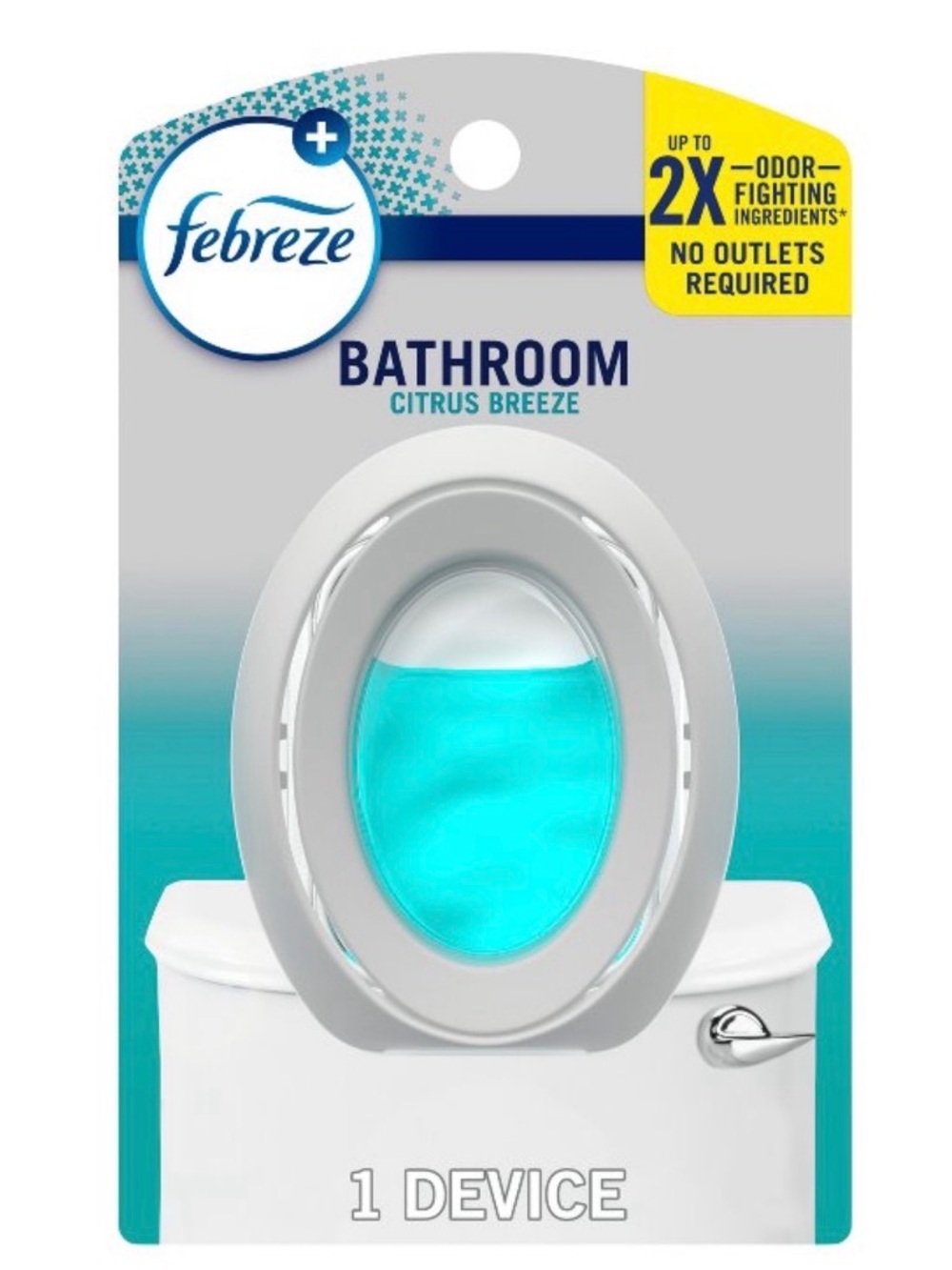 🌶️$5🌶️ NEW FEBREZE Bathroom Air Freshener, 1 Count, Citrus Breeze